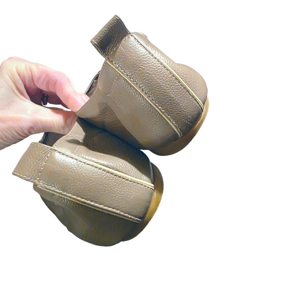 Everlane Mocha Taupe Leather Day Glove Flats Ballet Shoes Discontinued Color 9.5 - Picture 14 of 15